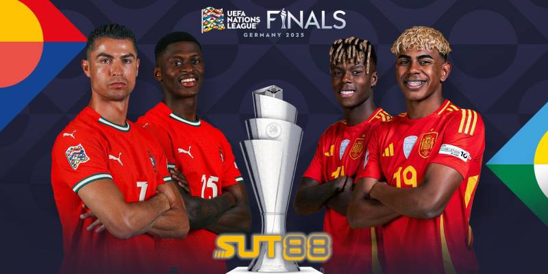 Chung kết Nations League thượng đỉnh Bồ Đào Nha và Tây Ban Nha